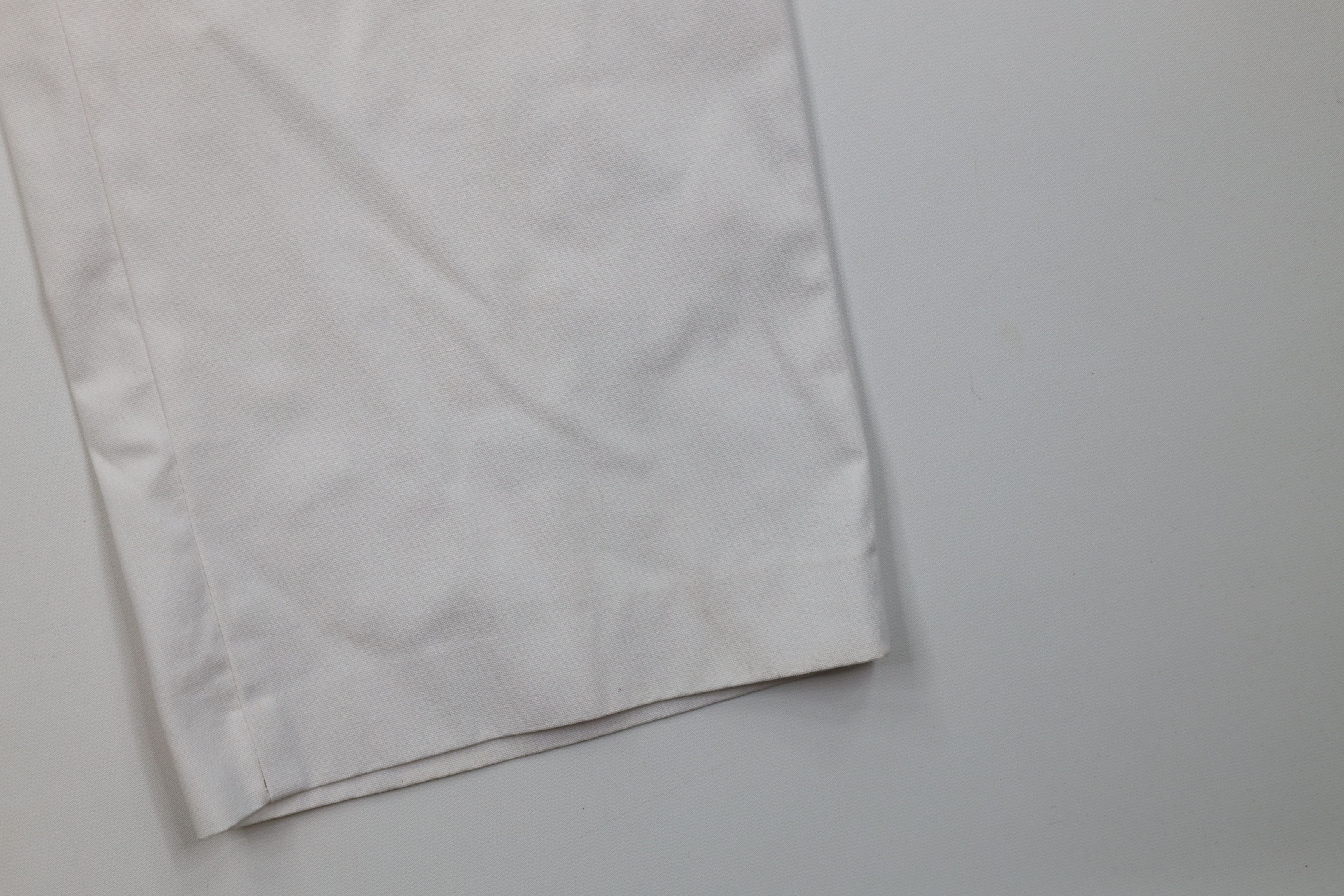 Vintage Vintage 90s Streetwear Wide Leg Chino Pants Trousers White Size US 38 / EU 54 - 7 Thumbnail
