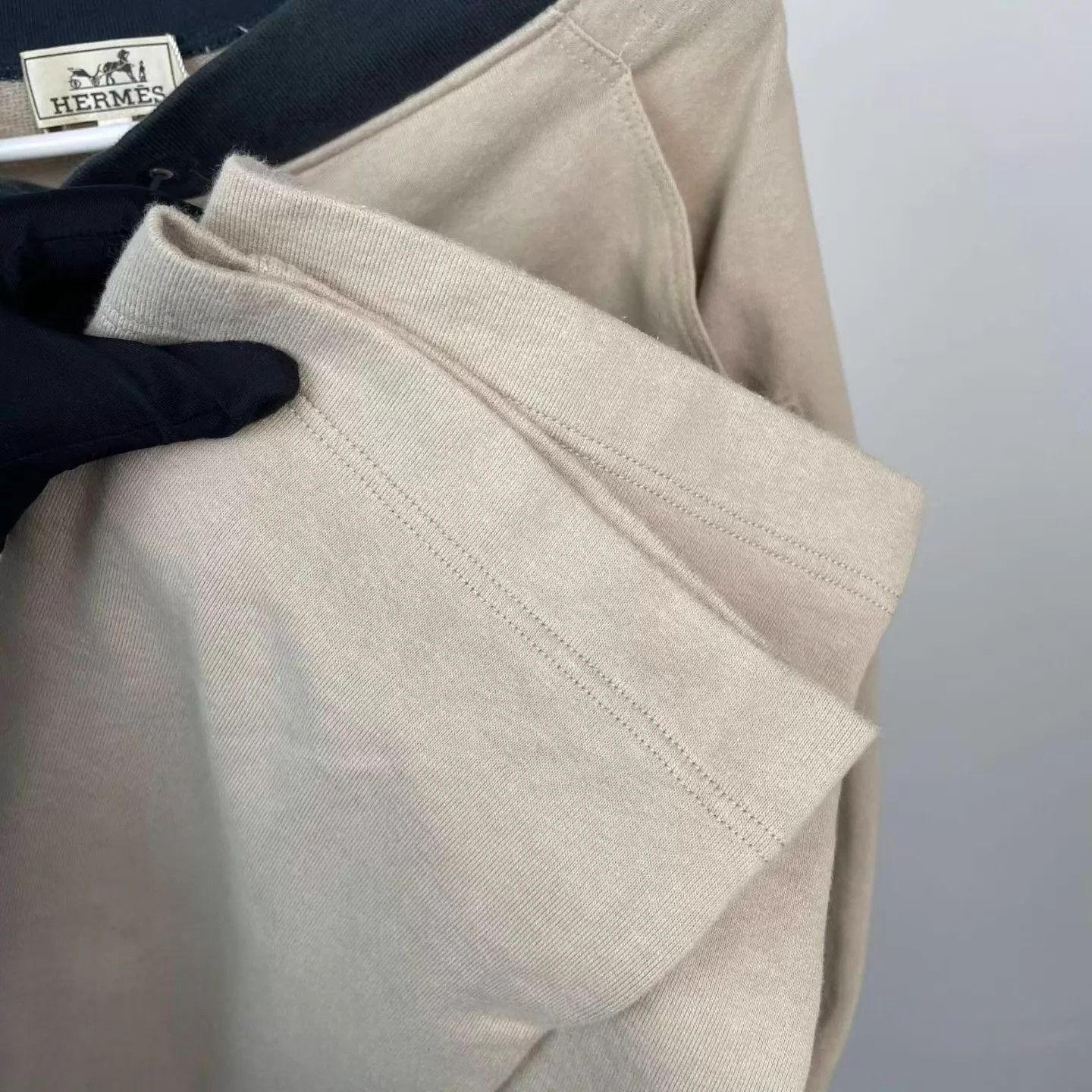 Hermes Hermes Gray Black Color Block Track Pants XS Size 25" / US 0 / IT 36 - 3 Thumbnail