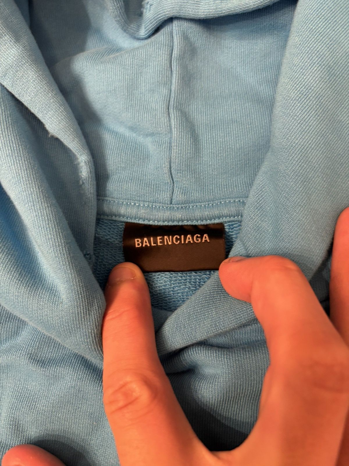 Balenciaga Campaign Logo Hoodie Size US XL / EU 56 / 4 - 4 Thumbnail