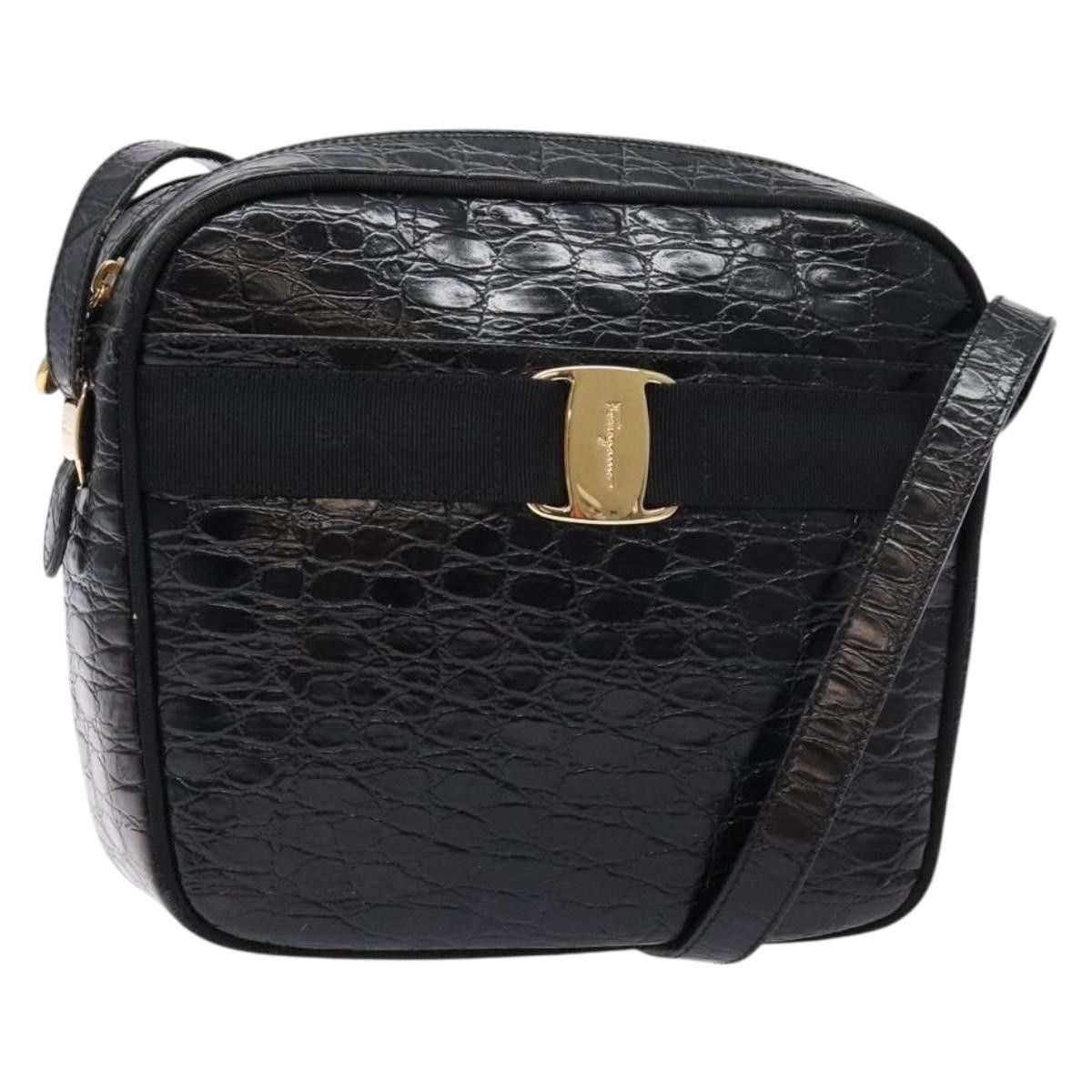 Salvatore Ferragamo Salvatore Ferragamo Vala Shoulder Bag Leather Size ONE SIZE - 1 Thumbnail