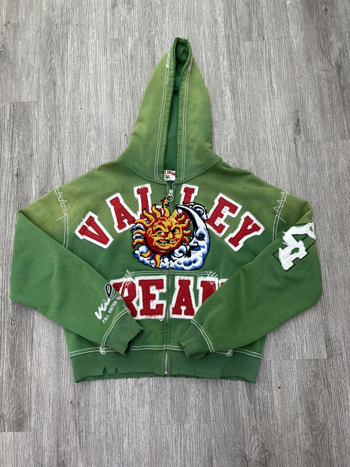 Vale Vale lives hoodie (green) Size US S / EU 44-46 / 1 - 1 Thumbnail