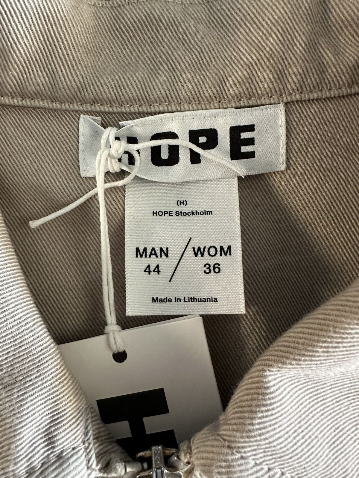 Hope Beige Light Cargo Jacket Size US M / EU 48-50 / 2 - 2 Thumbnail