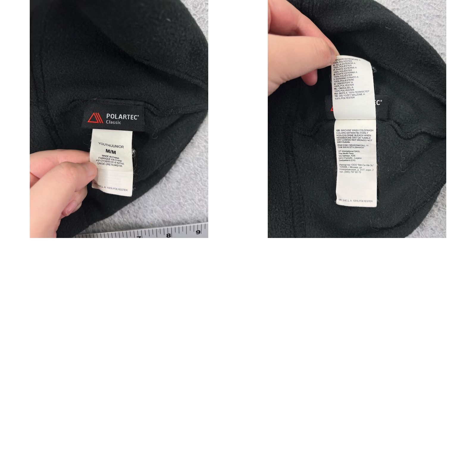 Vintage Smith Novelty Company Beanie Hat Adult One Size Black Knit Acrylic Logo Ski Beanie Mens Winter Season Size ONE SIZE - 9 Thumbnail