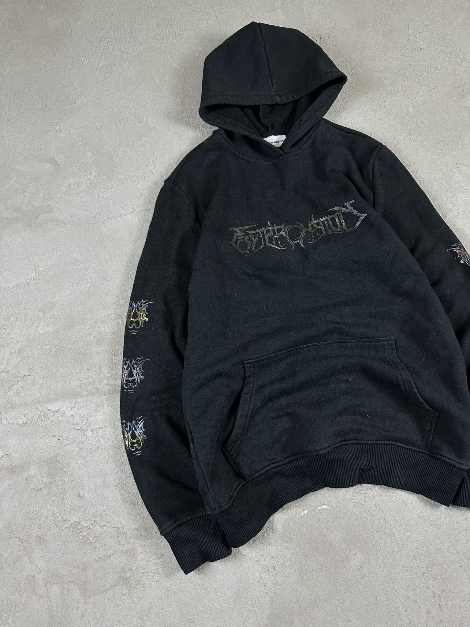 Tribal Streetwear Crazy Y2k Tribal Metal Hype Sweatshirt Hoodie Size US M / EU 48-50 / 2 - 2 Thumbnail