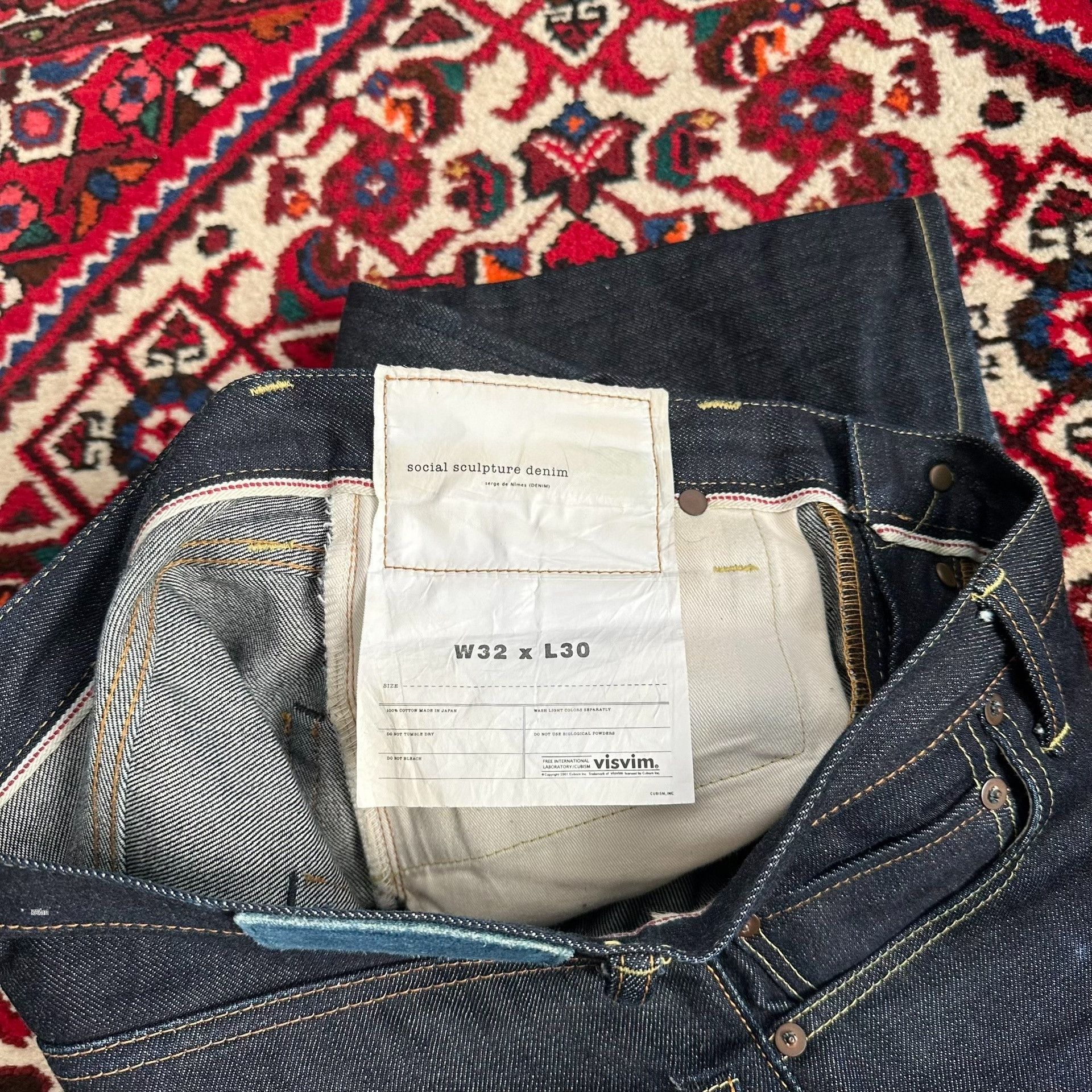 Visvim visvim 20AW 10R Raw Denim Jeans Size US 32 / EU 48 - 7 Thumbnail