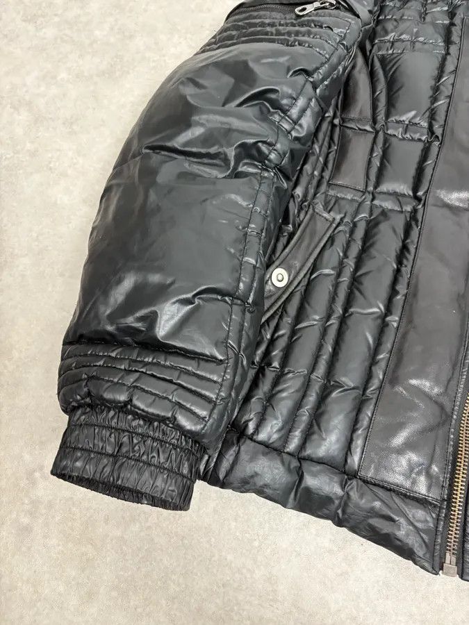 Versace 2000s Versace Black Puffer Bomber Jacket Size US M / EU 48-50 / 2 - 8 Thumbnail