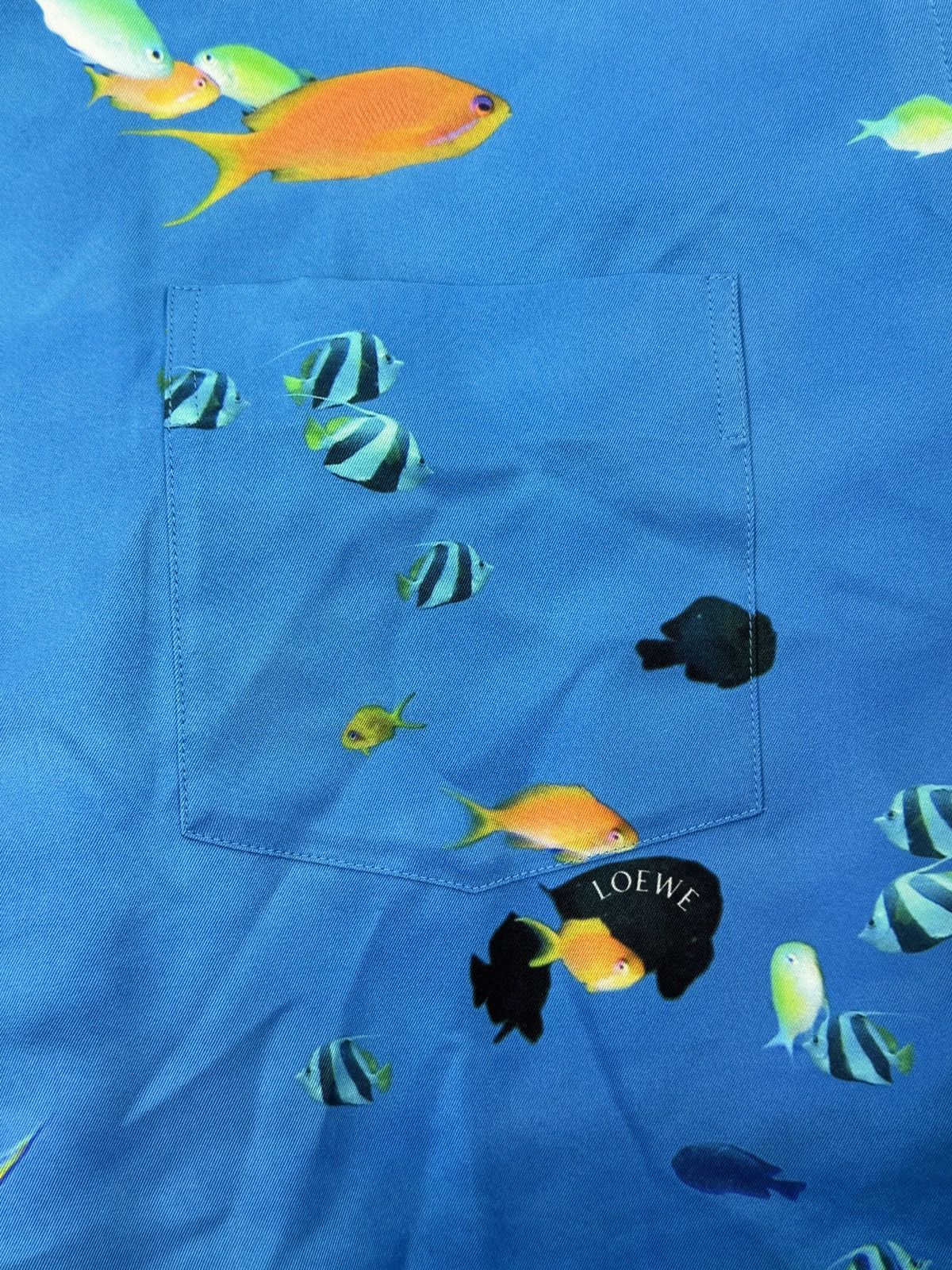 Loewe AQUIRIUM PRINT SILK SHIRT Size US L / EU 52-54 / 3 - 6 Thumbnail
