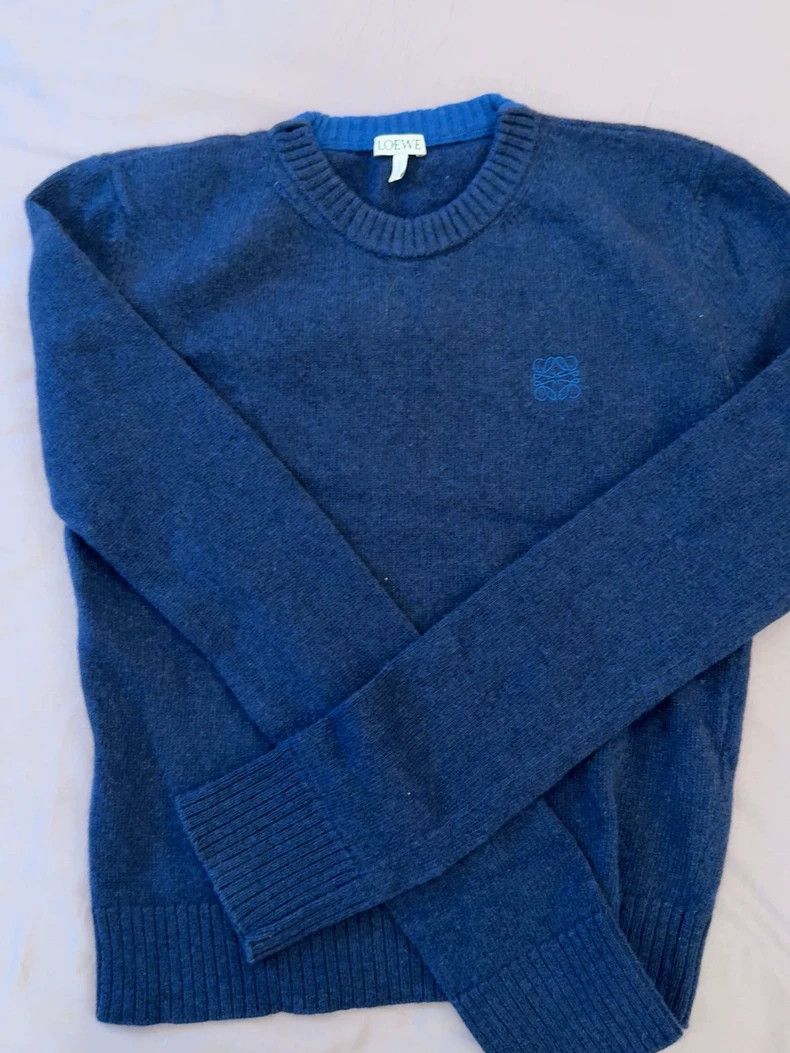 Loewe Loewe Embroidered Logo Wool Sweater - dmc Size US XS / EU 42 / 0 - 1 Thumbnail