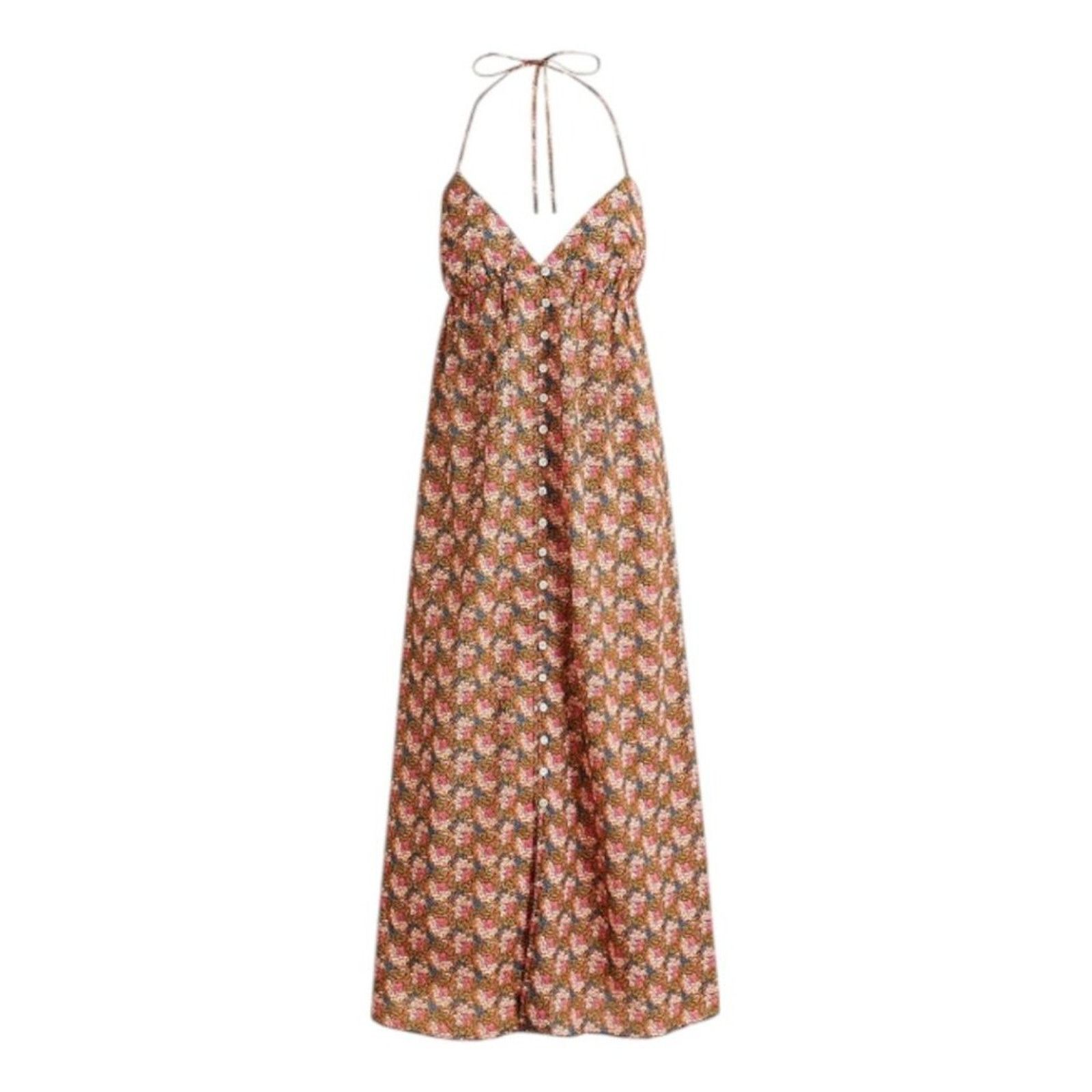 J. Crew Collection Triangle Sundress Floral Small $225 MSRP