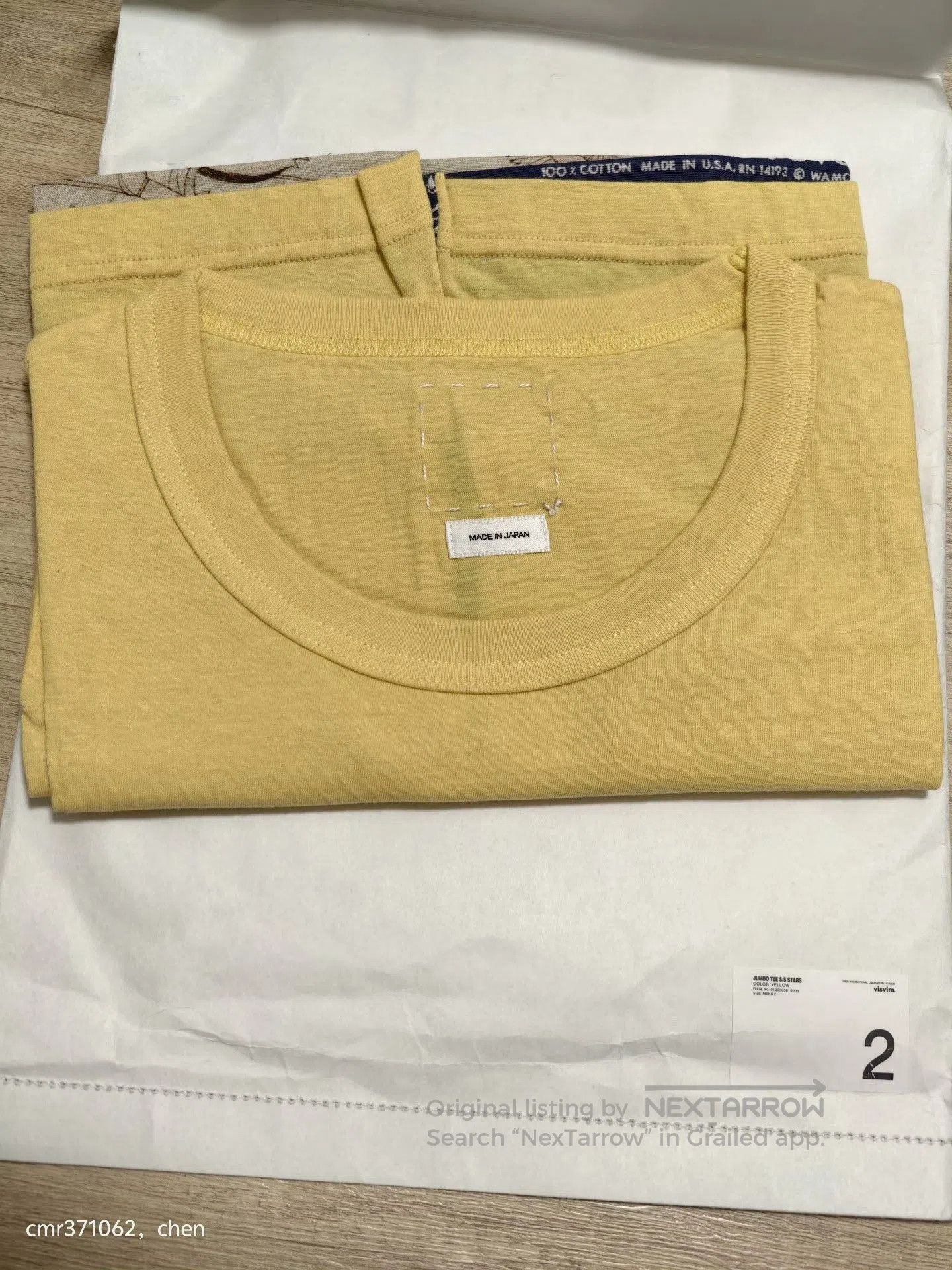 Visvim visvim 20ss Spot Jumbo Tee Stars. Size US M / EU 48-50 / 2 - 5 Thumbnail
