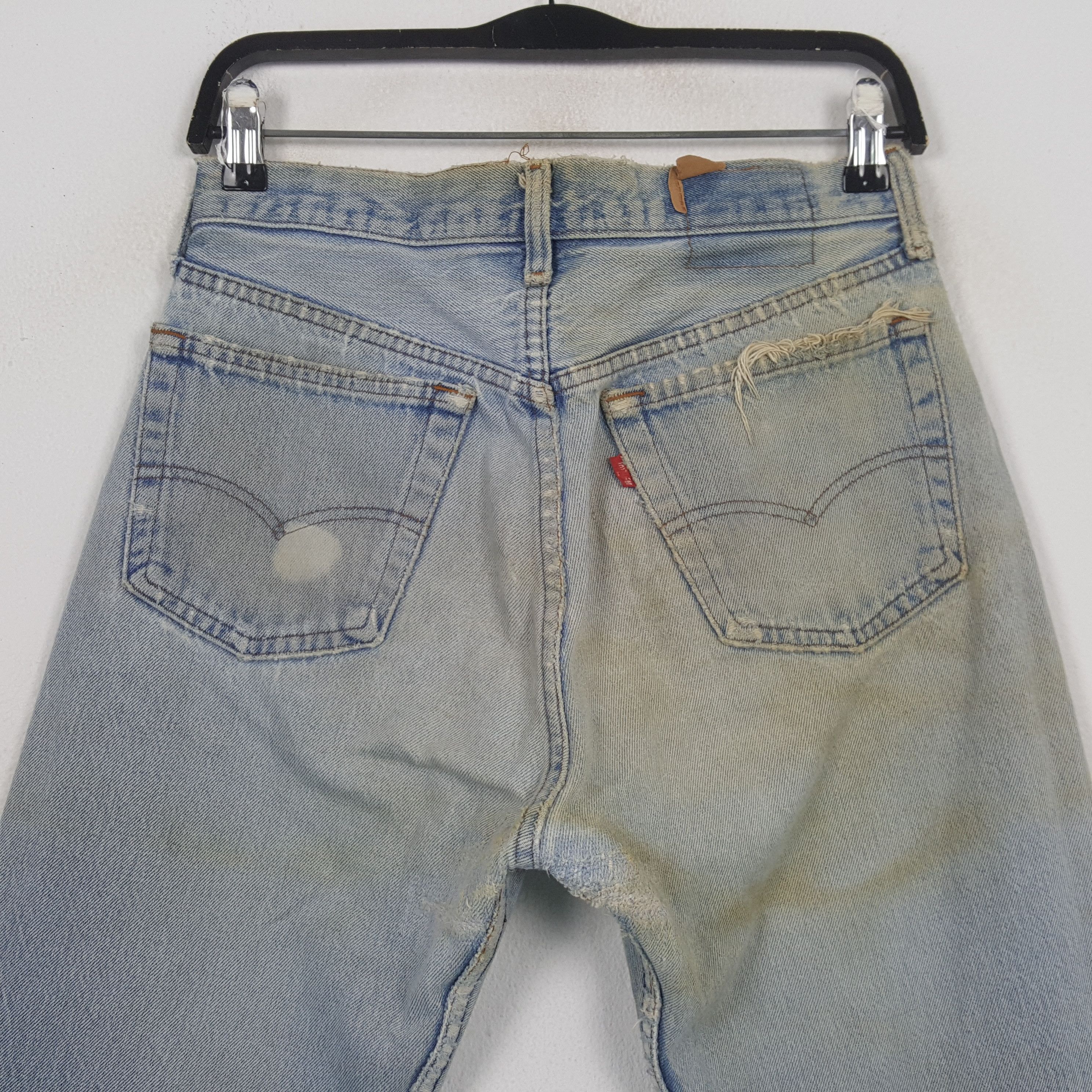 Levi's Levis Streetwear Style Distressed Jeans RR20 Size US 30 / EU 46 - 5 Thumbnail