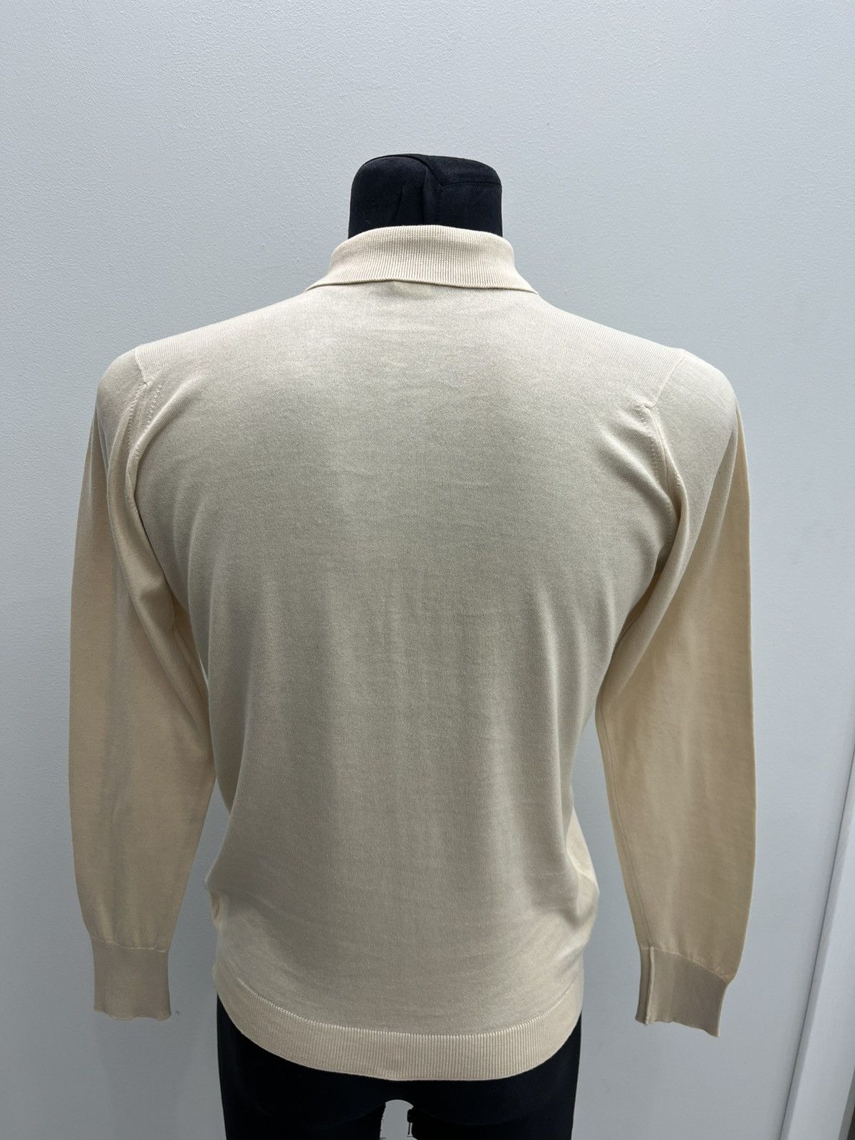John Smedley John Smedley Soft Cotton Collared Sweater Size US S / EU 44-46 / 1 - 2 Thumbnail