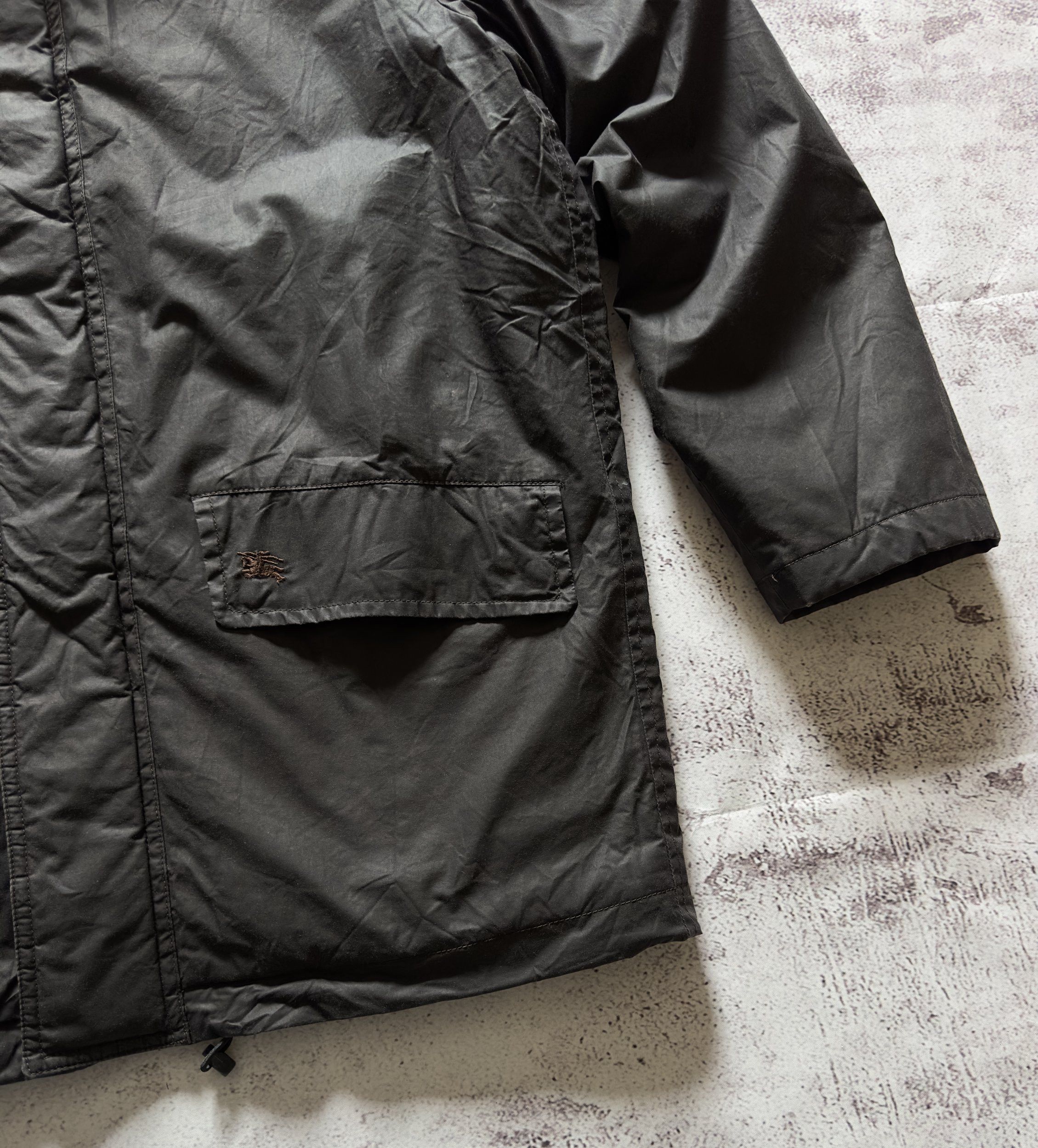 Burberry Burberry Witt Lake Waxed Cotton Field Jacket Nova Check sz.L Size US L / EU 52-54 / 3 - 5 Thumbnail