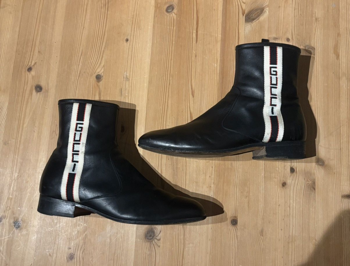 Gucci Gucci Stripe Boots Size US 9 / EU 42 - 1 Thumbnail