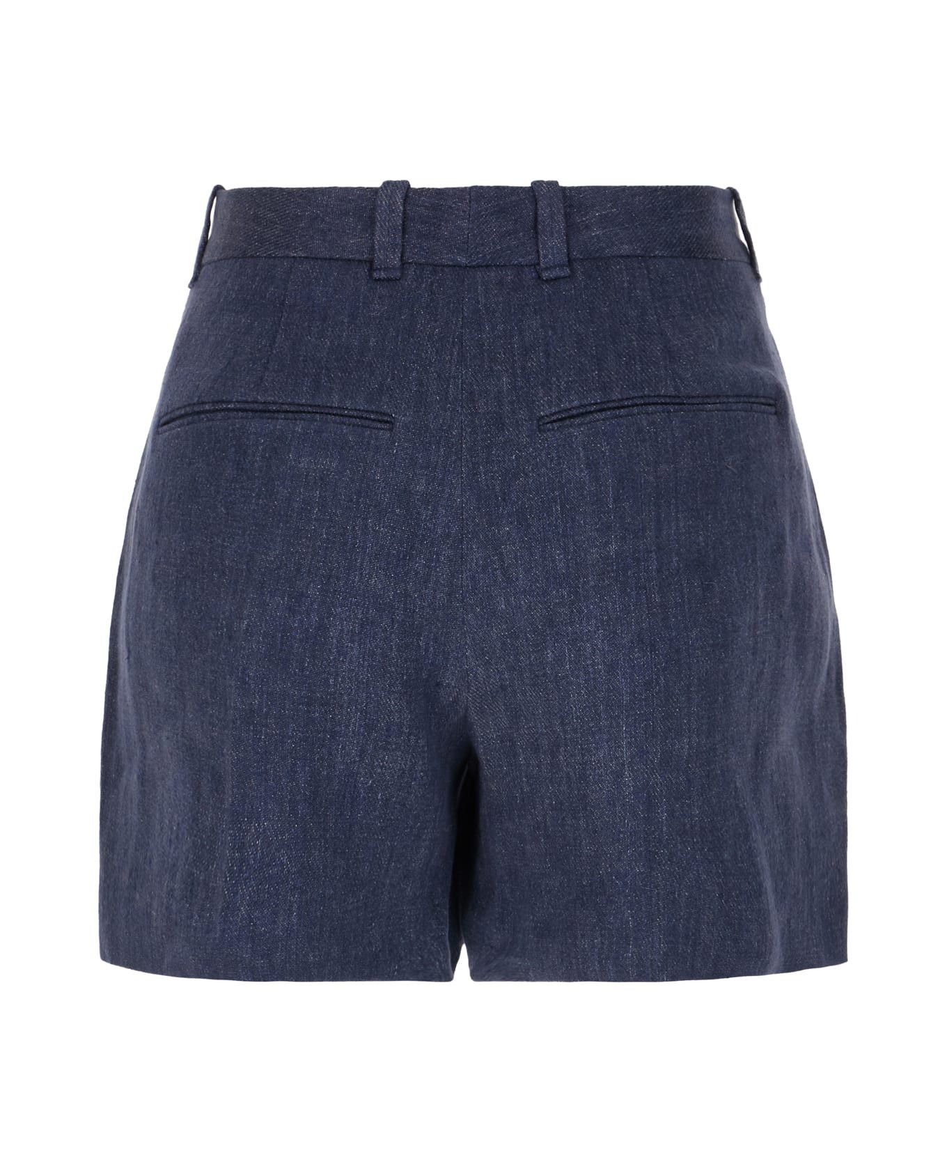 Chloe o1y0825 Short in Blue Size 28" / US 6 / IT 42 - 2 Thumbnail