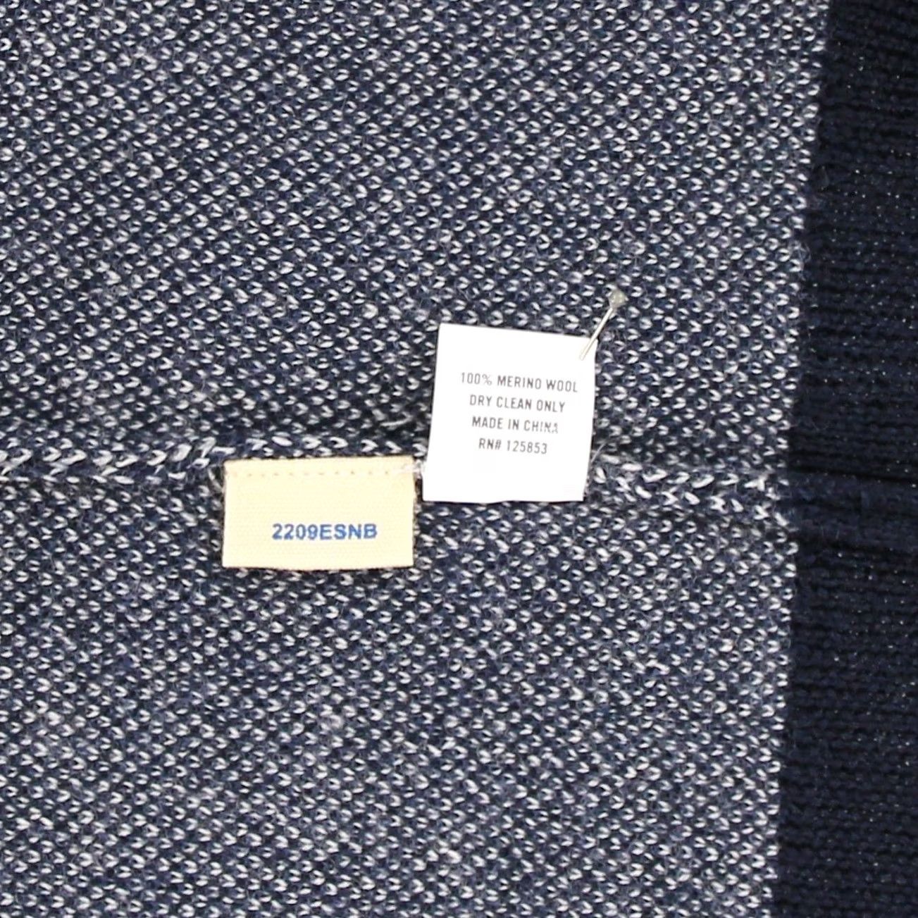 Taylor Stitch Taylor Stitch Everett Sweater Men XL Navy Merino Wool Crew Knit Pullover Casual Fall Winter 100% Merino Wool Size US XL / EU 56 / 4 - 3 Thumbnail