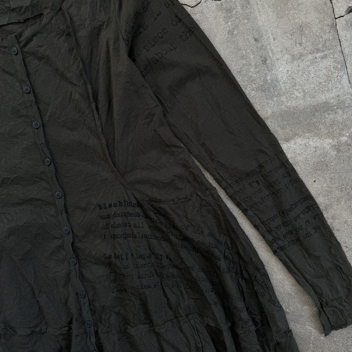 Rundholz Rundholz Black Label Avant Garde Maxi Dress Size M / US 6-8 / IT 42-44 - 5 Thumbnail