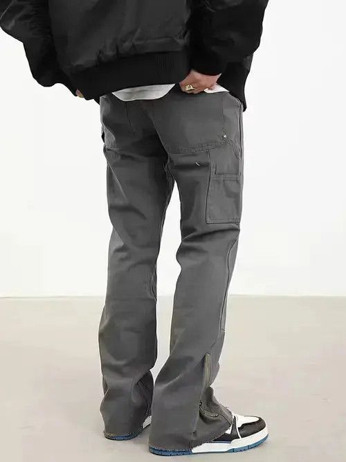 Other workwear flared double knee carpenter pants Size US 32 / EU 48 - 3 Thumbnail