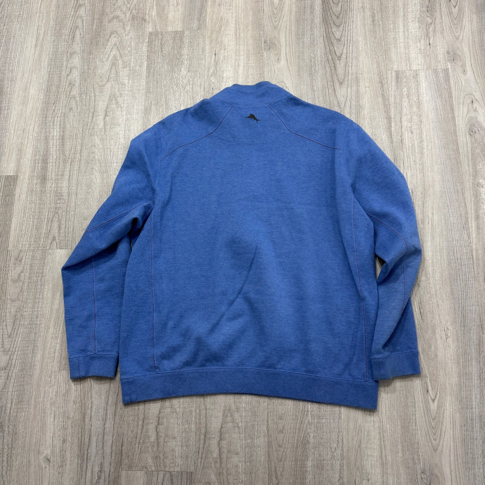 Tommy Bahama Tommy Bahama Reversible 1/4 Zip Men's Large Blue Gray Size US L / EU 52-54 / 3 - 4 Thumbnail