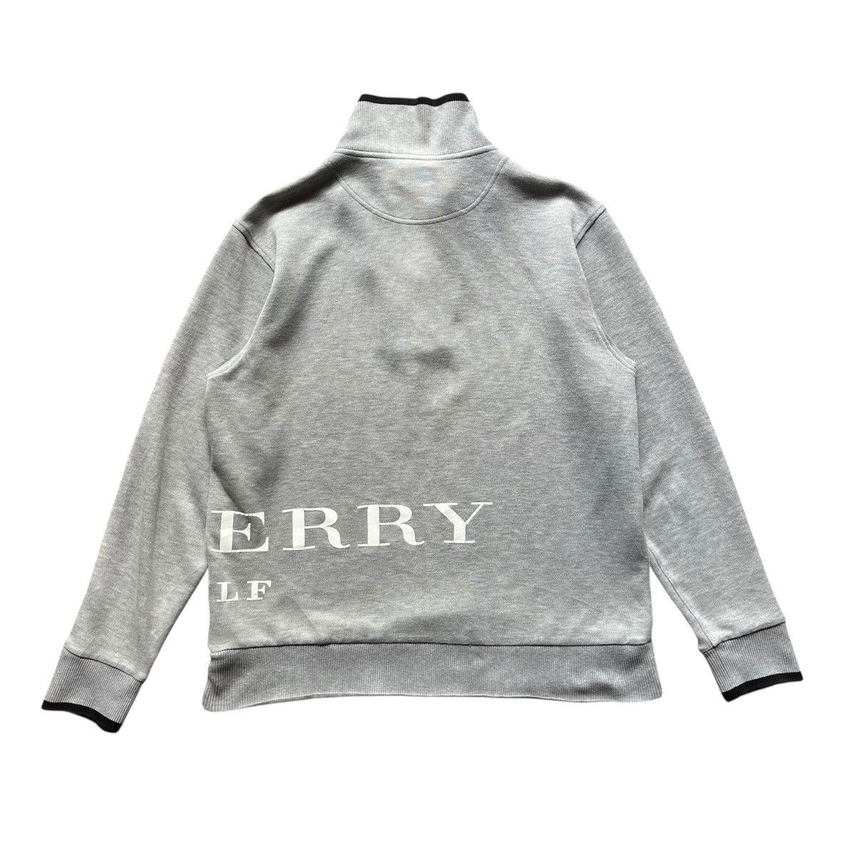 Vintage Vintage Burberry Golf Half Zipper Size US L / EU 52-54 / 3 - 2 Thumbnail
