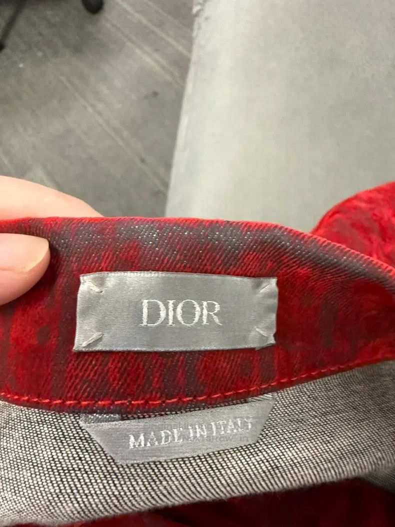 Dior Dior Red denim shirt limited to the Year of the Dragon Size US XL / EU 56 / 4 - 3 Thumbnail