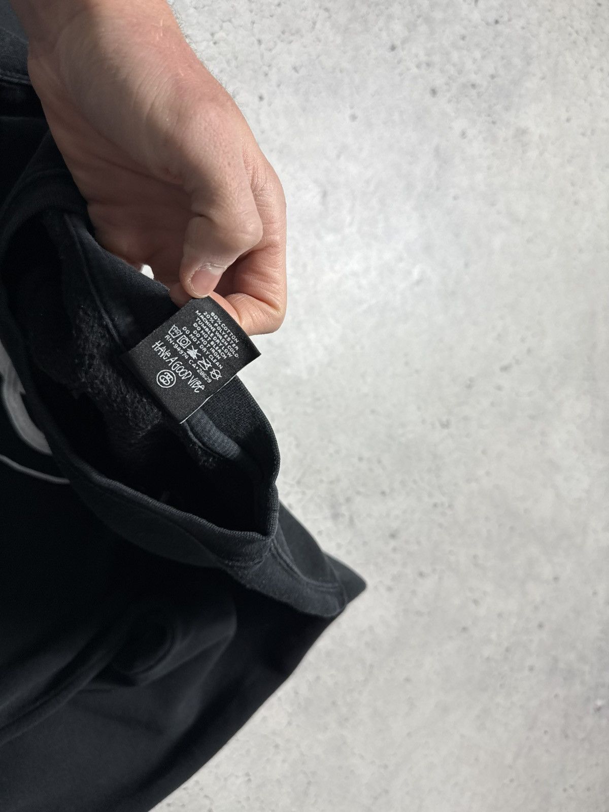 Stussy Stussy Big Logo Black Sweatshirt Size M Size US M / EU 48-50 / 2 - 7 Thumbnail