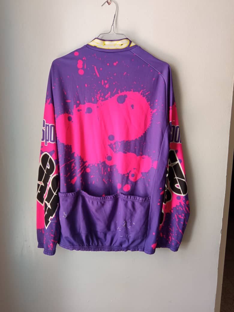 Japanese Brand × Vintage Vintage Axo Sport International cycling half zip Tshirt Size US L / EU 52-54 / 3 - 3 Thumbnail