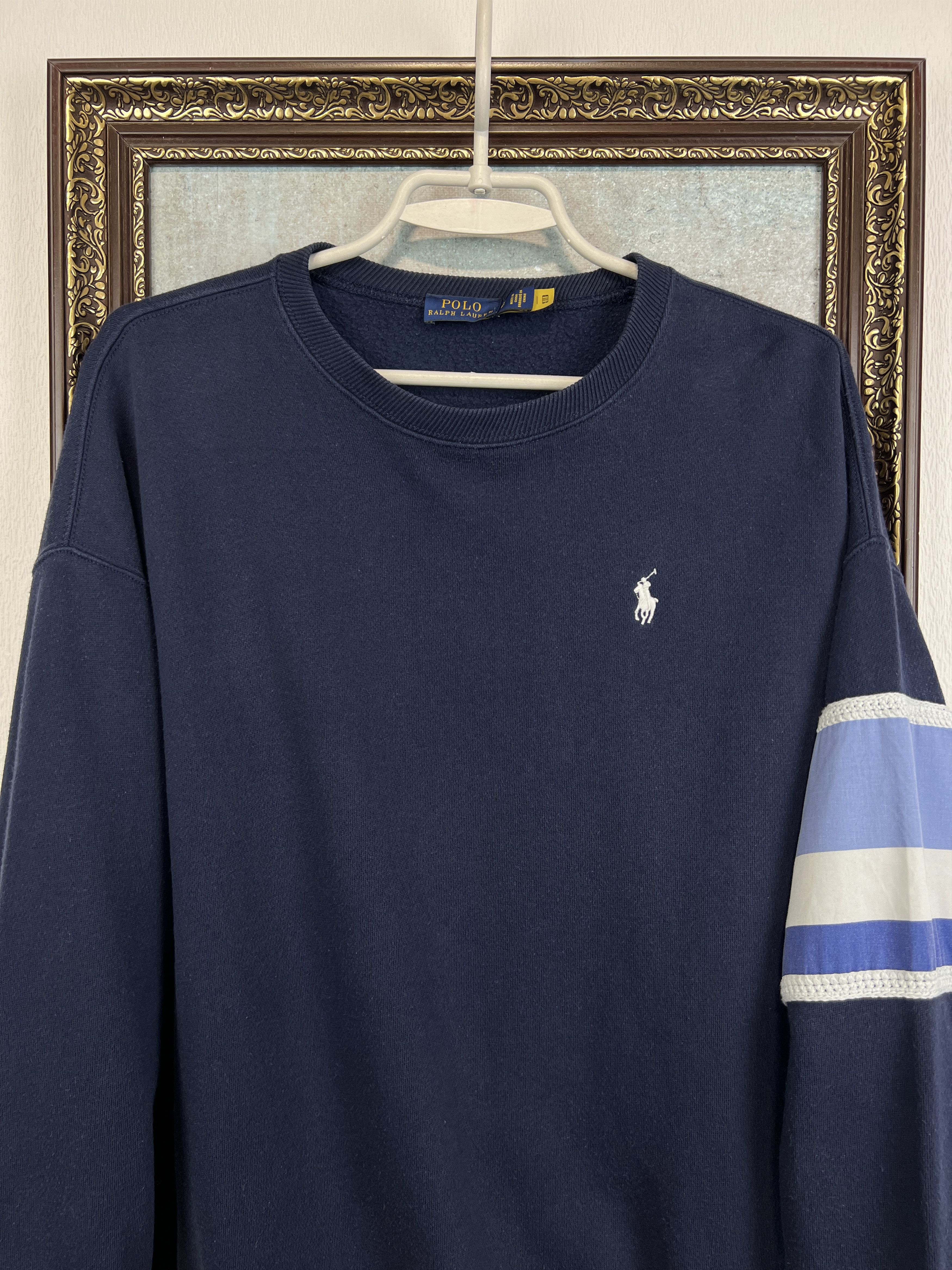 Polo Ralph Lauren Polo Ralph Lauren Big Print Crewneck Size Medium Sweater Size S / US 4 / IT 40 - 3 Thumbnail