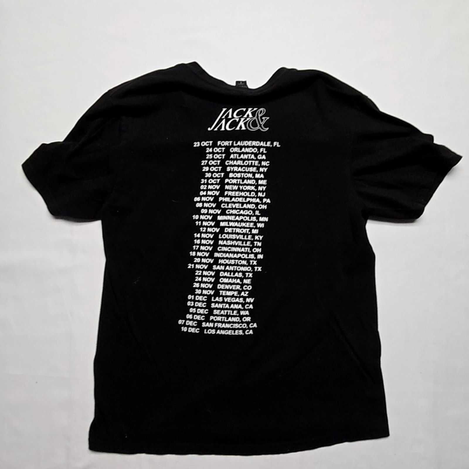 Other Jack & Jack Tour Shirt Fall 2017 Concert S Graphic Black Tee Size US S / EU 44-46 / 1 - 5 Thumbnail