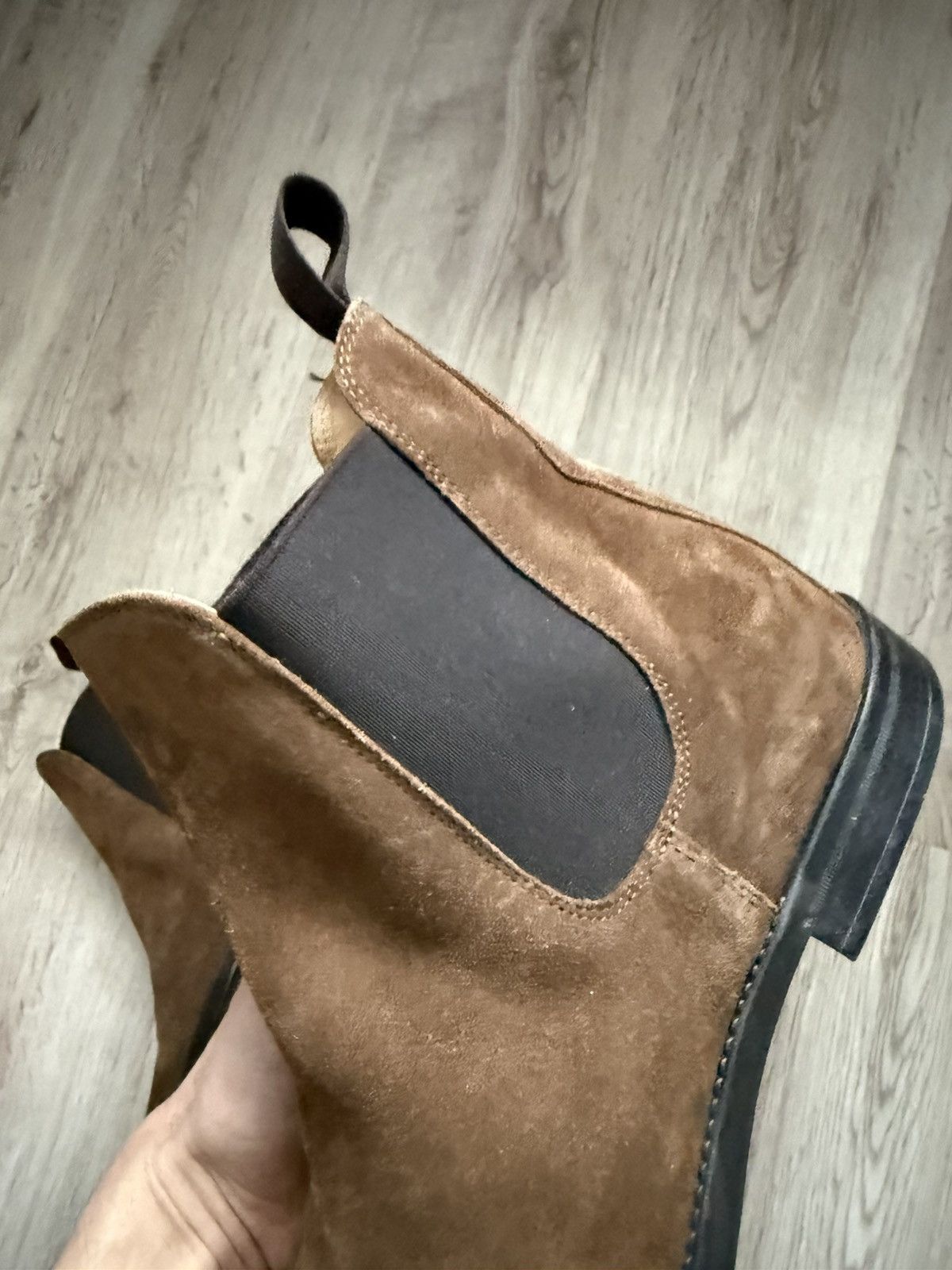 Scarosso Scarosso Giacomo Tobacco Suede Chelsea used Size US 9 / EU 42 - 16 Thumbnail
