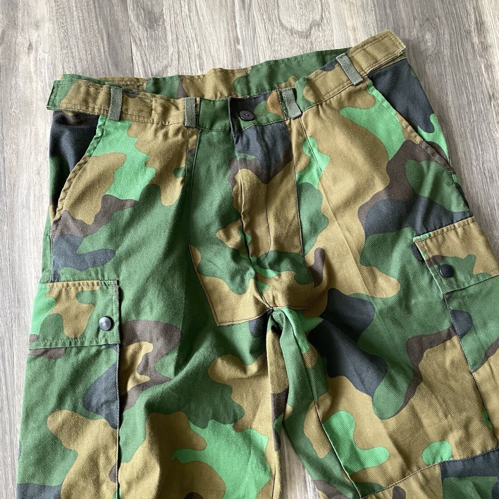 Vintage Rare Dutch Jungle Camo Tropical DPM Camouflage Netherlands Size US 32 / EU 48 - 2 Thumbnail