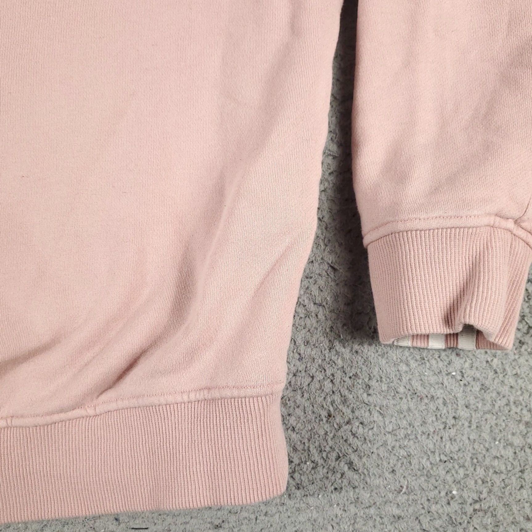 Adidas Adidas Sweater Womens Medium Pink Casual Pullover Knit Long Sleeve Crew Neck Size M / US 6-8 / IT 42-44 - 4 Thumbnail