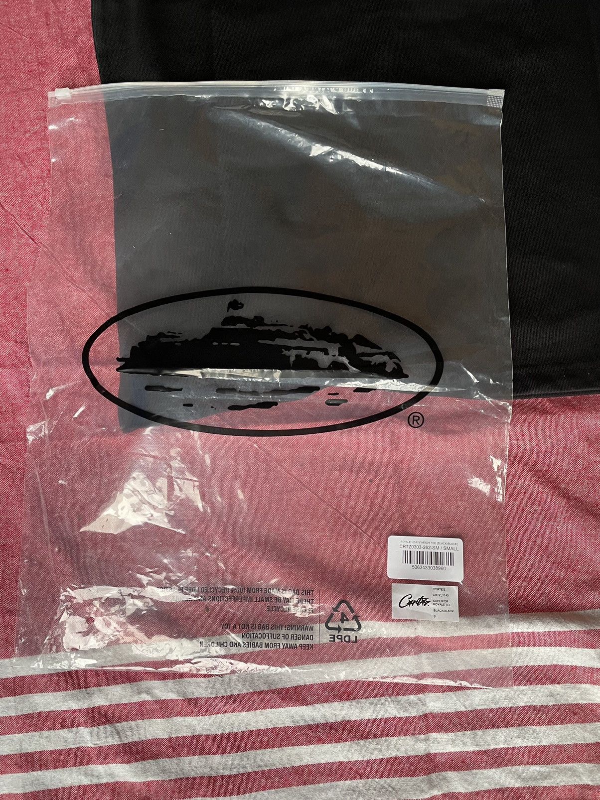 Corteiz Corteiz Royale Heavyweight black tee Size US S / EU 44-46 / 1 - 8 Thumbnail