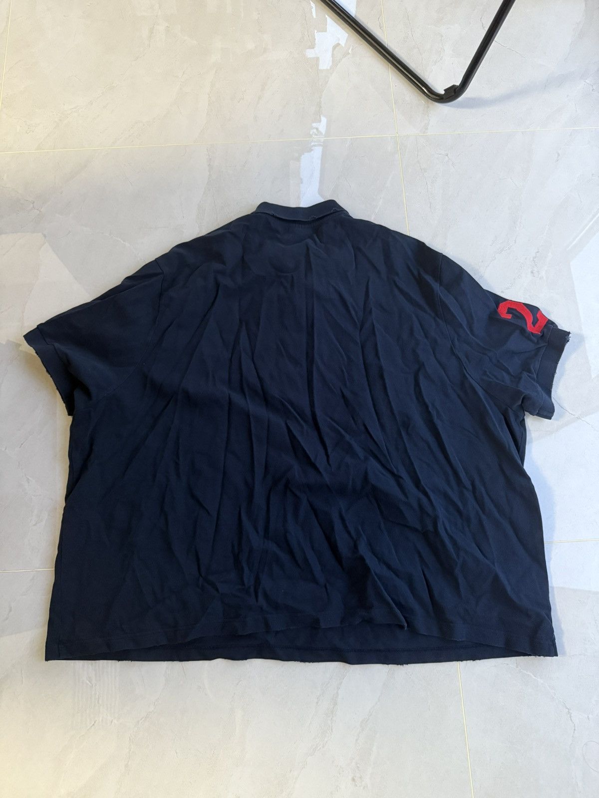 Balenciaga Balenciaga Blue „Polo“ Poloshirt Sz.2 Size US M / EU 48-50 / 2 - 2 Thumbnail