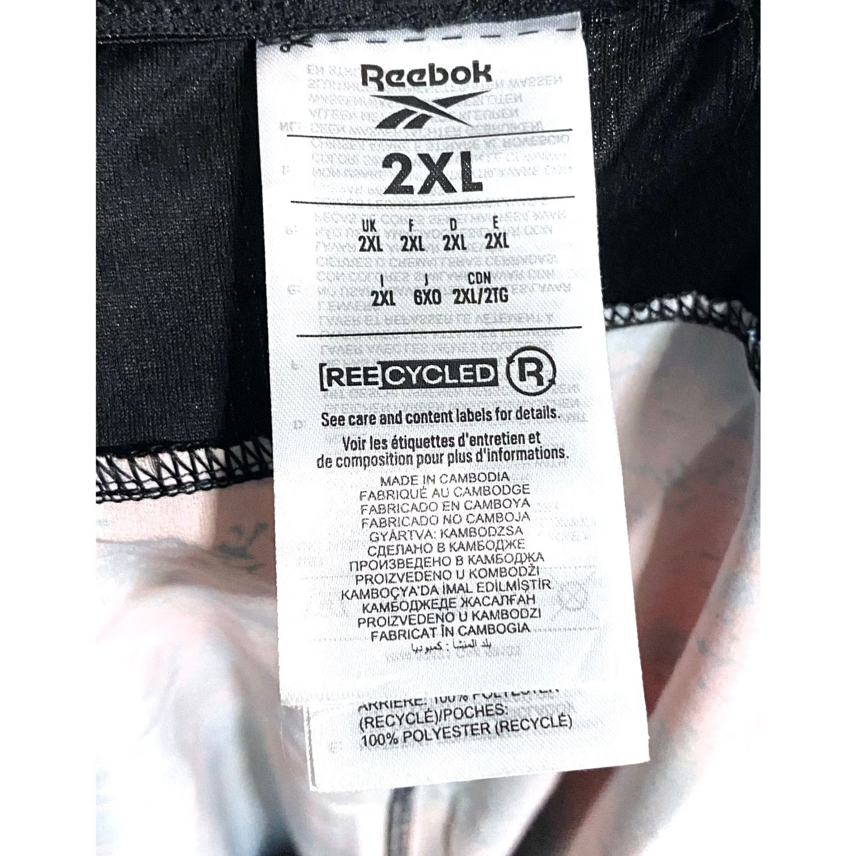 Reebok Reebok TS Strength Shorts Mens 2XL Colorful 3.0 All Over Print Athletic Abstract Colorblock Gym & Training Mens 2XL Black Size US 39 - 5 Thumbnail