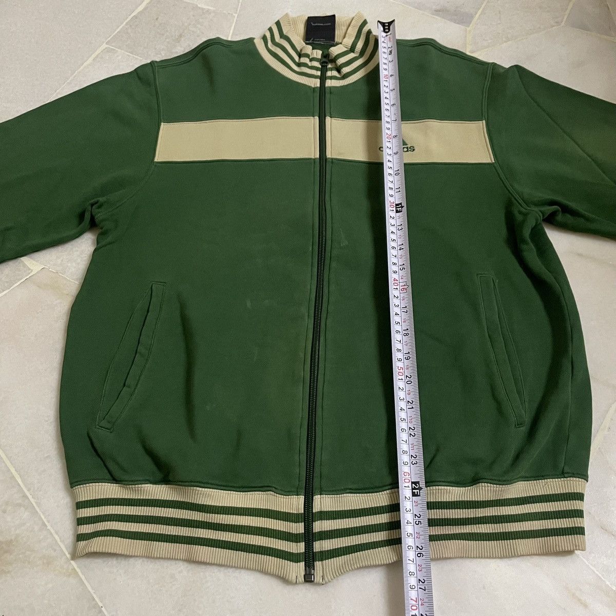 Adidas Vintage classic Adidas Jacket Zipper with collar Size US L / EU 52-54 / 3 - 10 Thumbnail