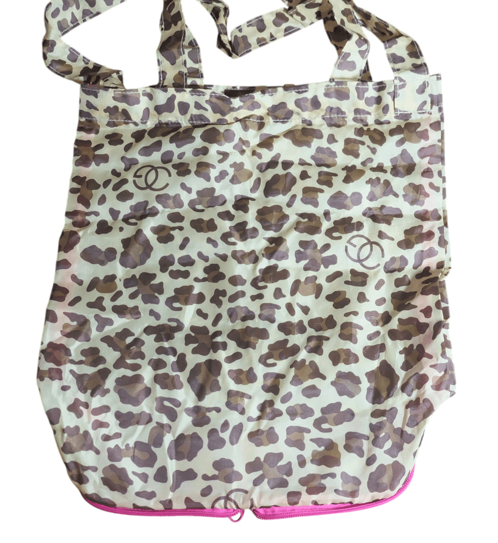 X-Girl X-Girl Japan Leopard Print Packable Tote Bag Size ONE SIZE - 5 Thumbnail