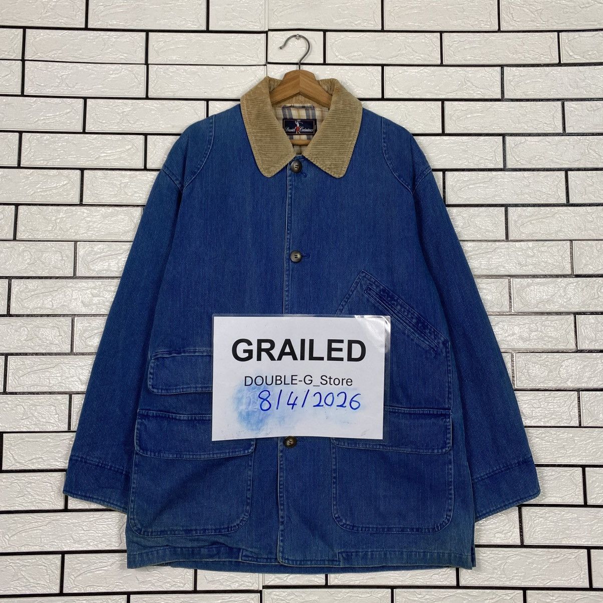 Japanese Brand 📌Vintage Chore Jacket Blanket Tartan Daniel Gremieux Size US M / EU 48-50 / 2 - 1 Thumbnail