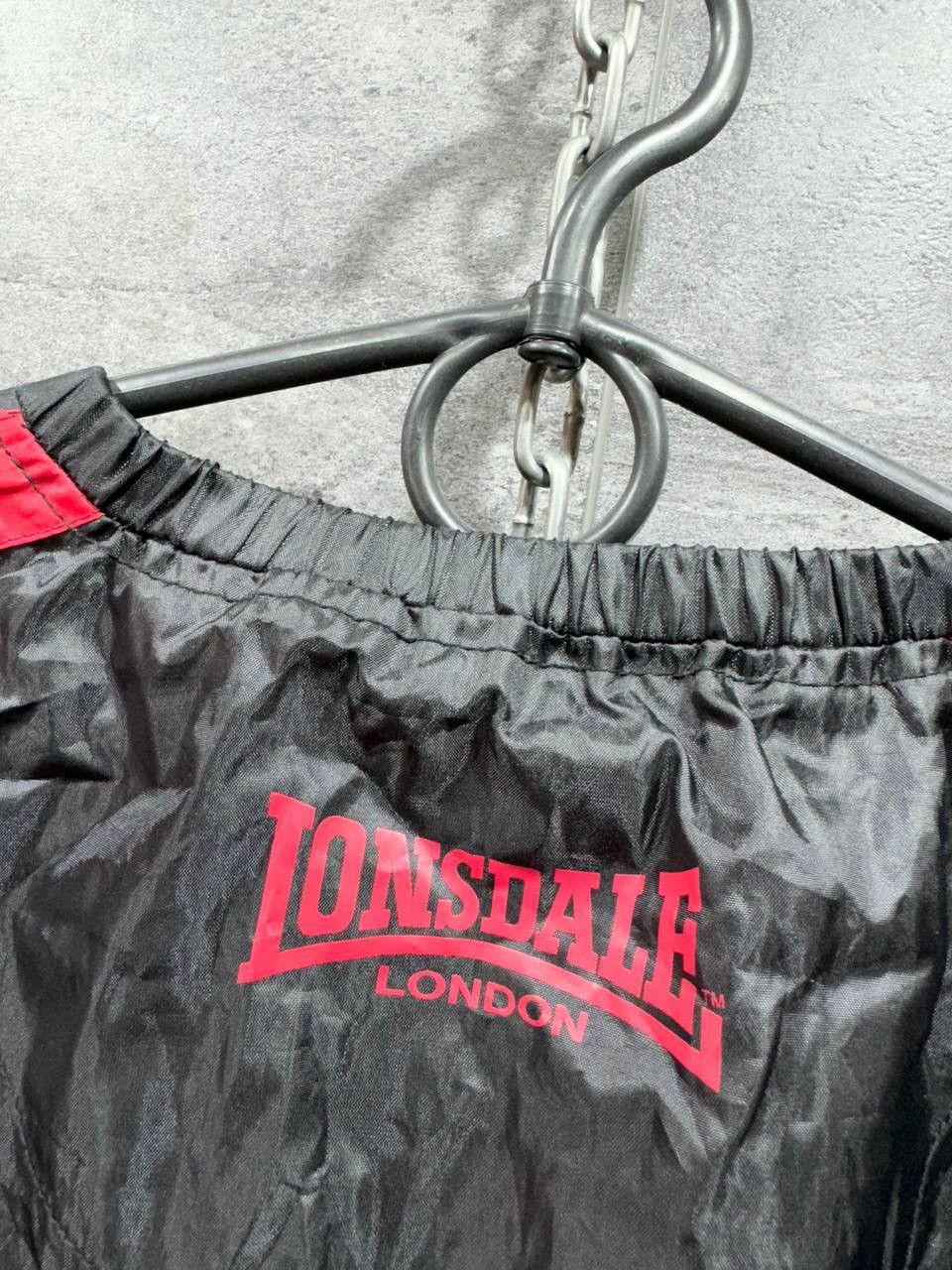 Lonsdale × Vintage Vintage Lonsdale Jacket Mens Large Black Boxing Sweatshirt Size US M / EU 48-50 / 2 - 15 Thumbnail