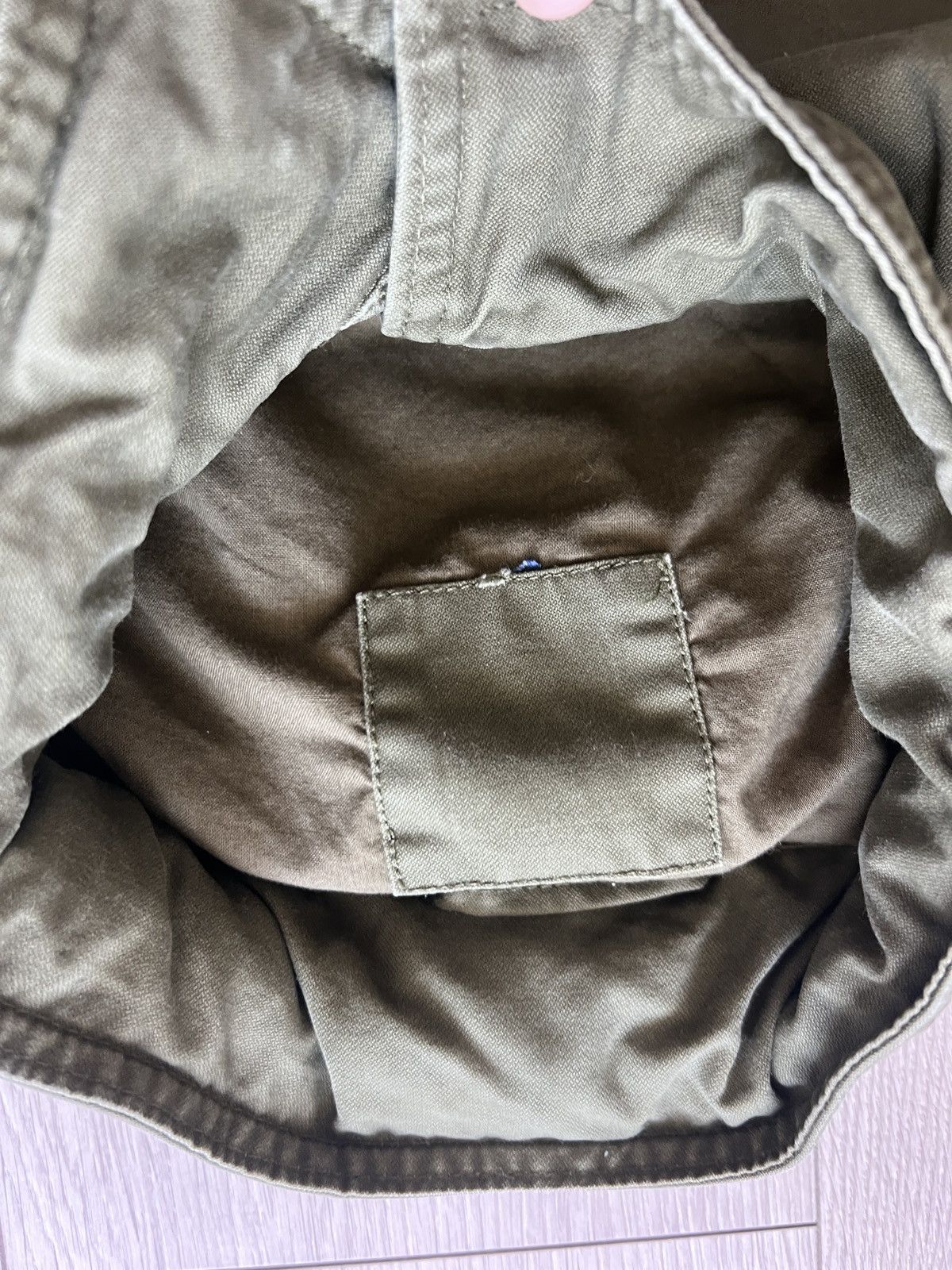 Other Military Style Jacket Heavy Canvas Army Green Size US L / EU 52-54 / 3 - 4 Thumbnail