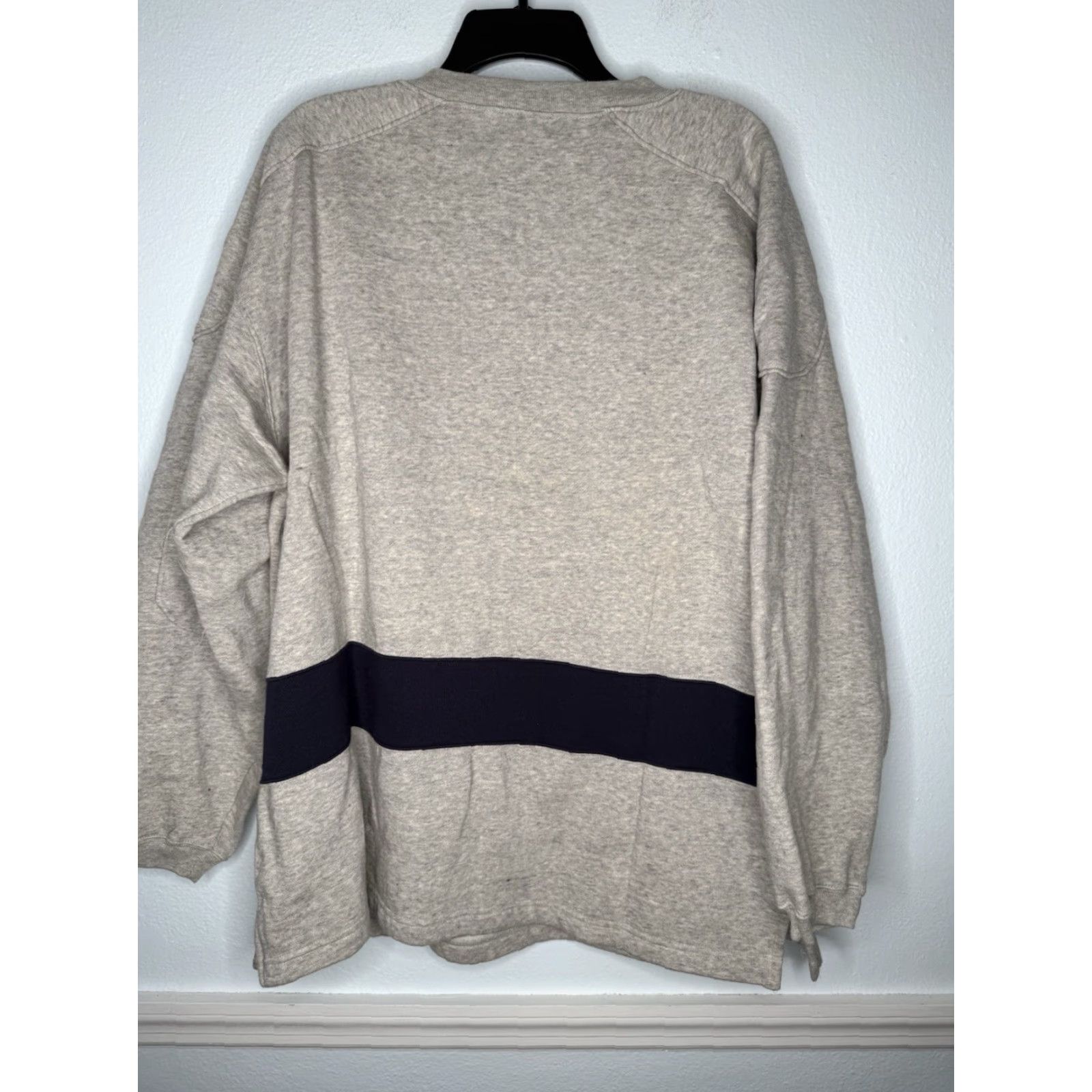 Vintage VINTAGE St. John's Bay Sweatshirt Mens Large L Gray Embroidered Pullover Heavyweight Crew Neck Size US L / EU 52-54 / 3 - 2 Thumbnail
