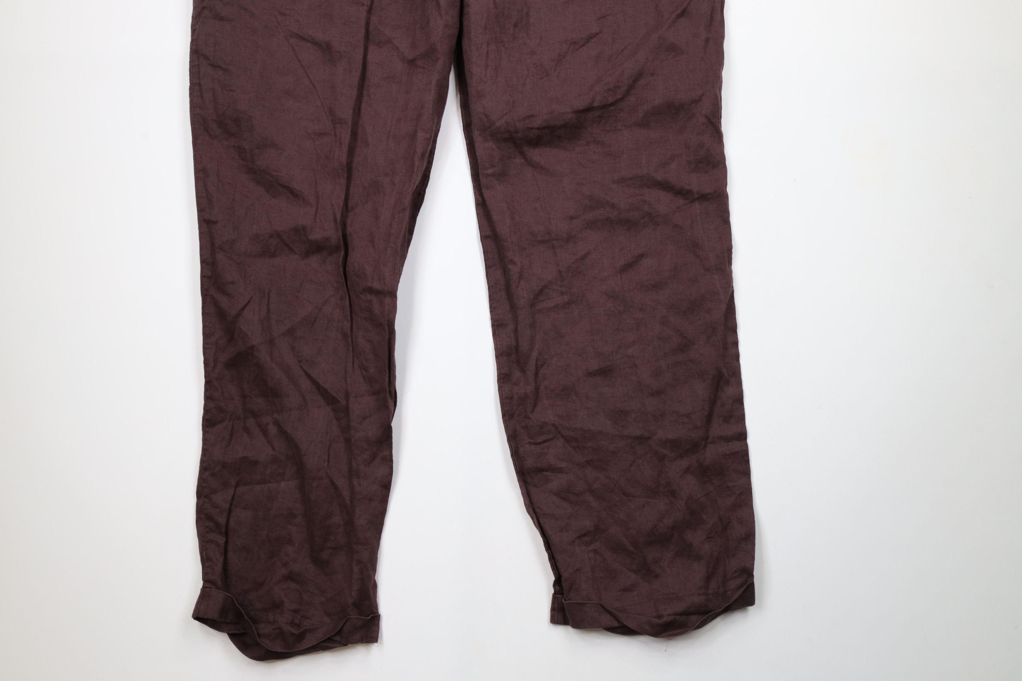 Vintage Vintage 90s Streetwear 2 Piece Linen Button Shirt Pants 3XL Size US XXL / EU 58 / 5 - 15 Thumbnail