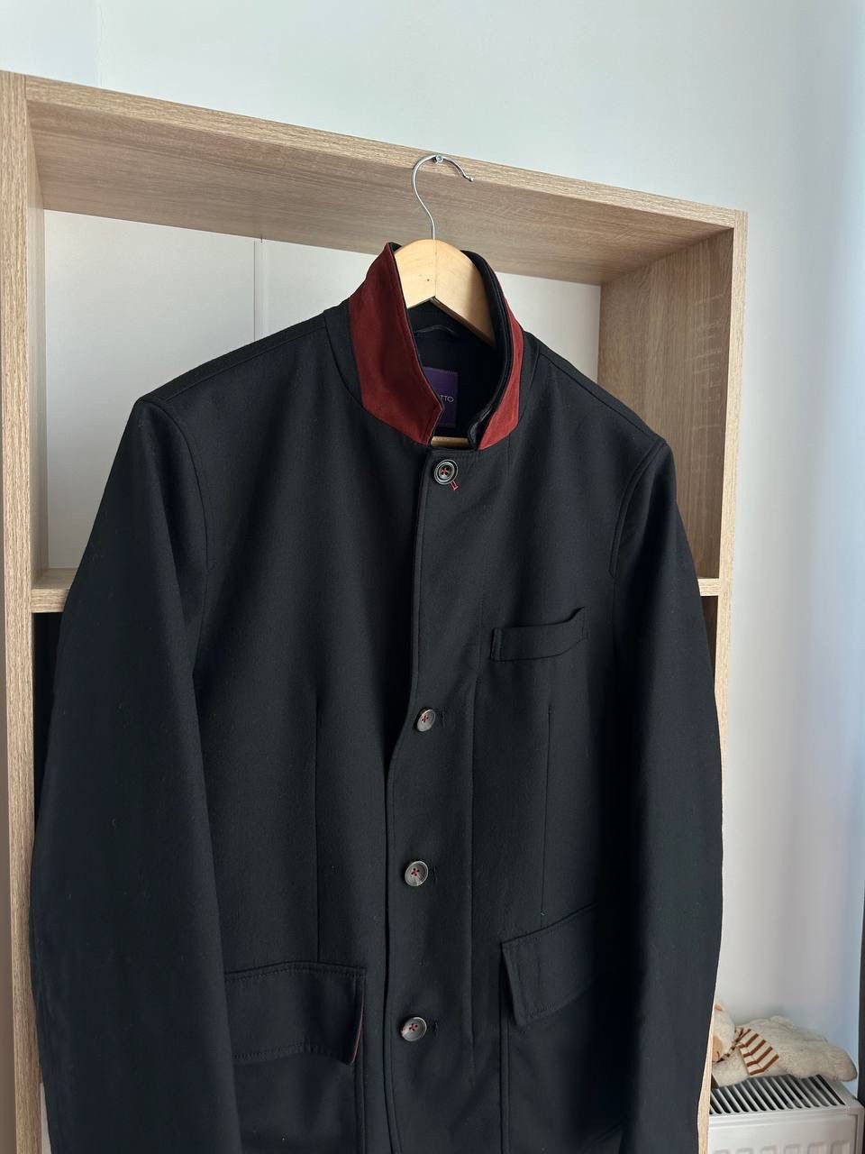 Japanese Brand × Vintage Vintage GIO Matto Purple Label Wool Cashmere Blazer Jacket Size 38R - 5 Thumbnail