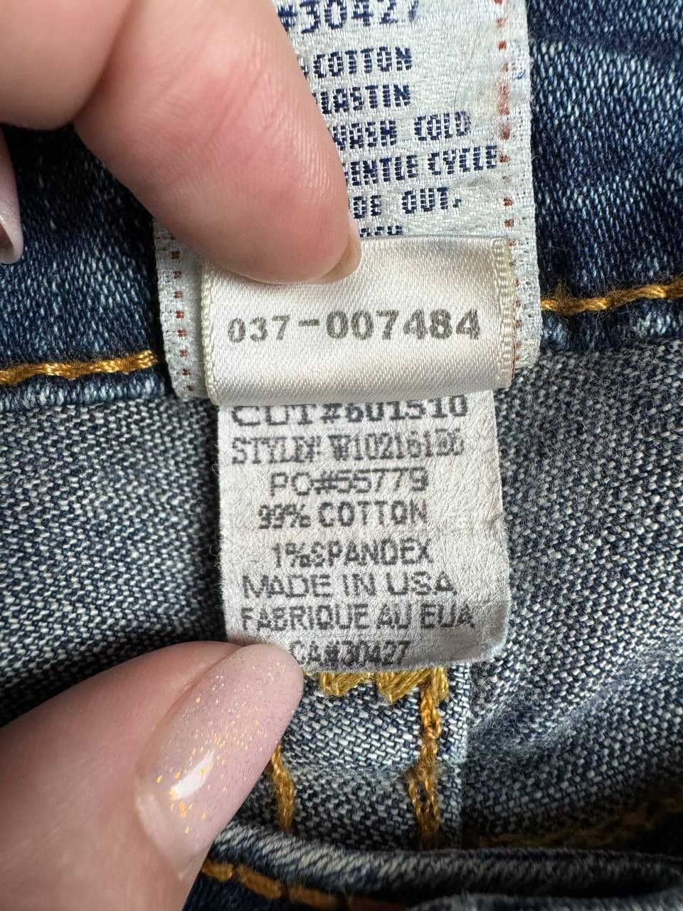 Other True Religion vintage USA Low Rise Super Flare jeans Size 28" / US 6 / IT 42 - 6 Thumbnail