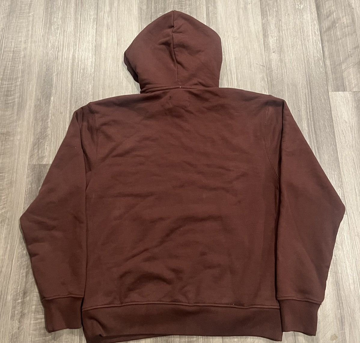 Jordan Brand SZ M Nike Air Jordan Wordmark Beijing Brown Hoodie MSRP $130 Size US M / EU 48-50 / 2 - 2 Thumbnail