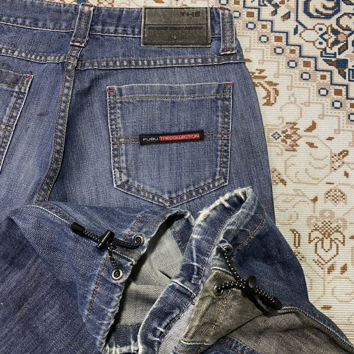 Fubu × If Six Was Nine × Le Grande Bleu (L.G.B.) 2000s Y2K Fubu The Collection Jeans Size US 30 / EU 46 - 7 Thumbnail