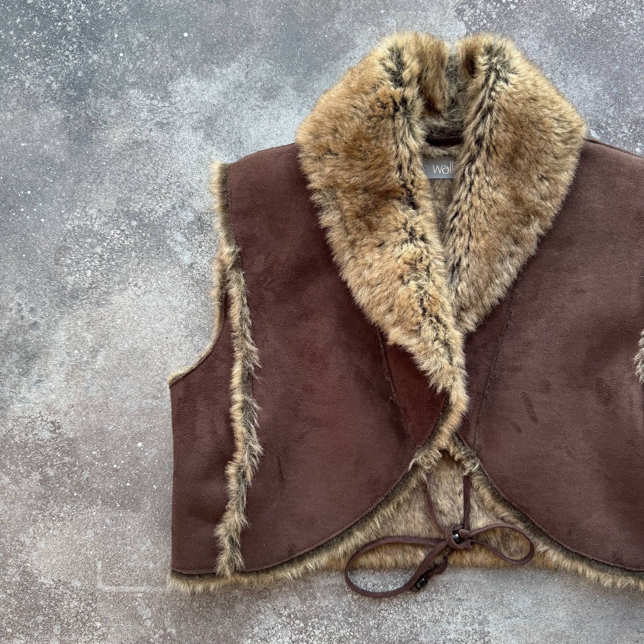 Hysteric Glamour Amazing Vintage Y2K Faux Fur Cropped Vest Size S / US 4 / IT 40 - 4 Thumbnail