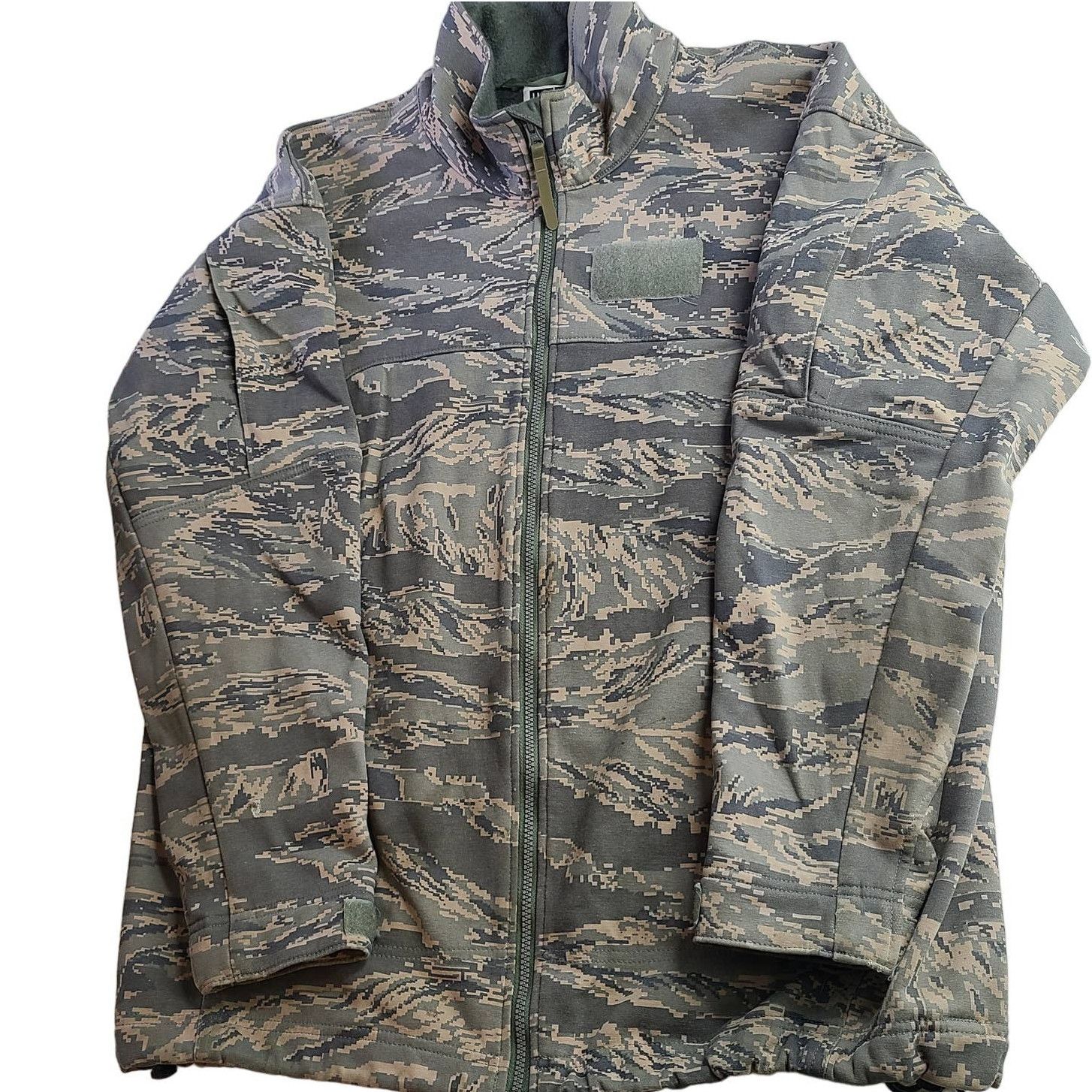 Image of Massif Elements Usaf Flame Resistant Gray Camo Jacket XL in Grey, Men's