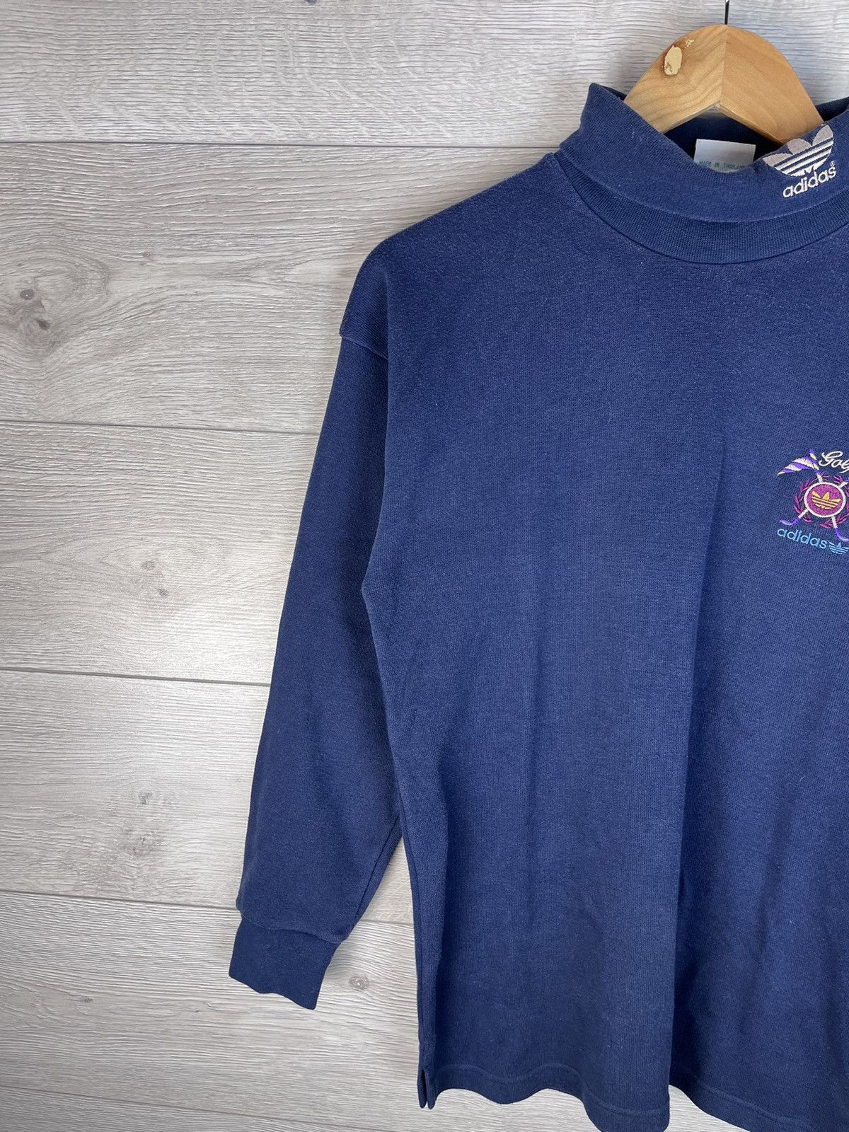 Adidas Vintage mens long sleeve Adidas Golf size M Size US L / EU 52-54 / 3 - 3 Thumbnail