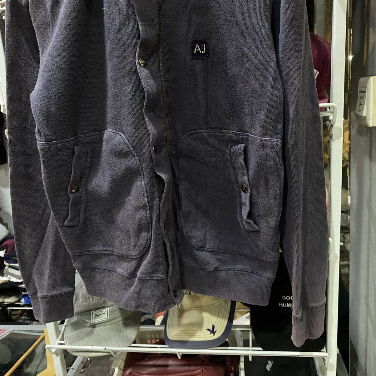 Armani Armani Jeans 30 anniversario Limited Purple Sweater 2011 Size US S / EU 44-46 / 1 - 4 Thumbnail